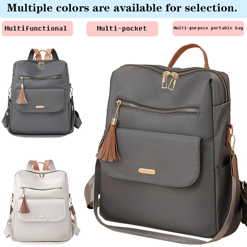 Unisex Neutral Style Backpack | Ideal for Travel & School Use