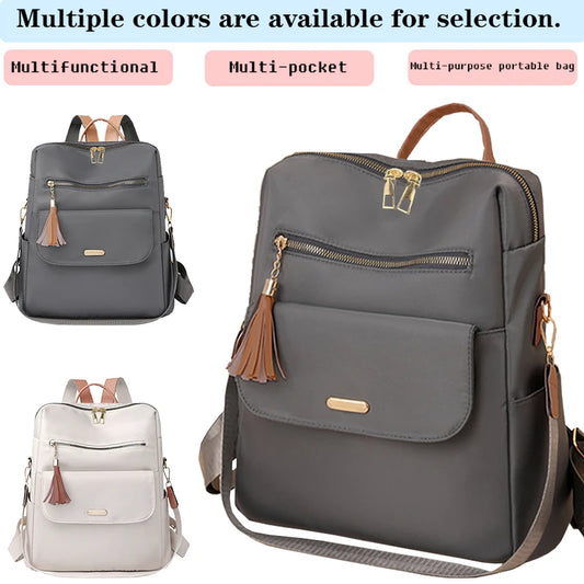 Mochila neutral universal para viajes, escuela y fotografía