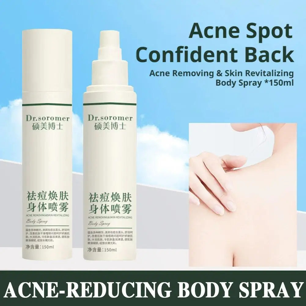 Revitalizing Body Spray for Clear, Smooth Skin | Acne & Oil Control