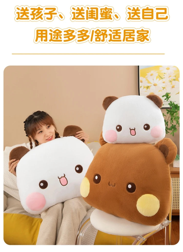 Kawaii Panda Plush Dolls | Cute Stuffed Animal Cushions for All Ages