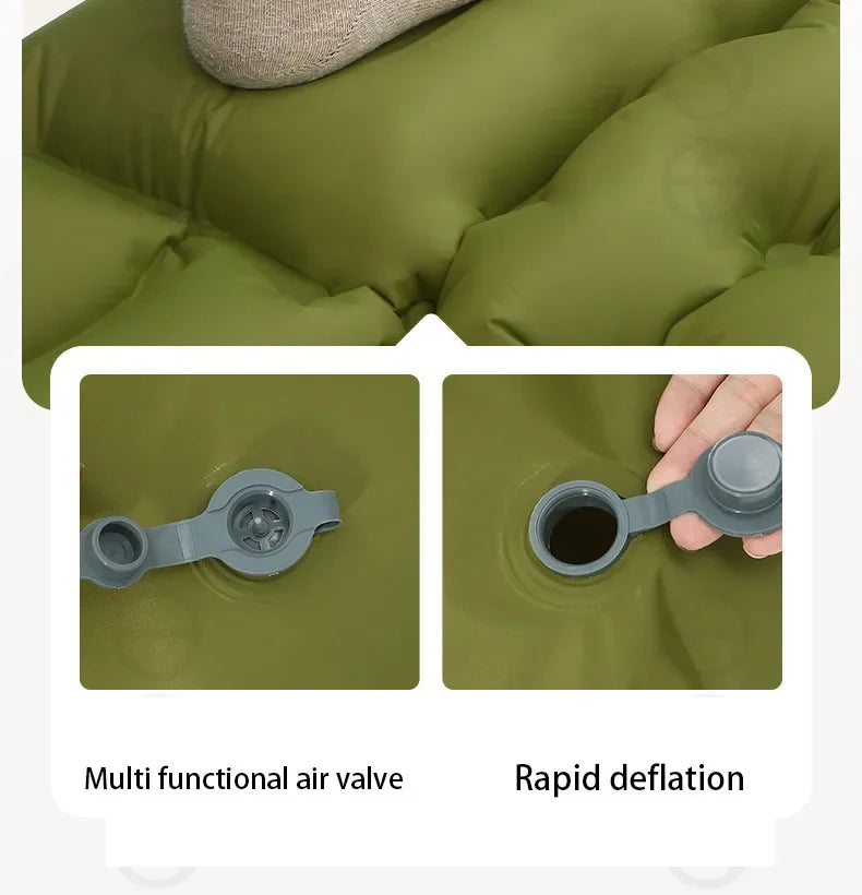 Lightweight Portable Air Mattress for Outdoor Adventures
