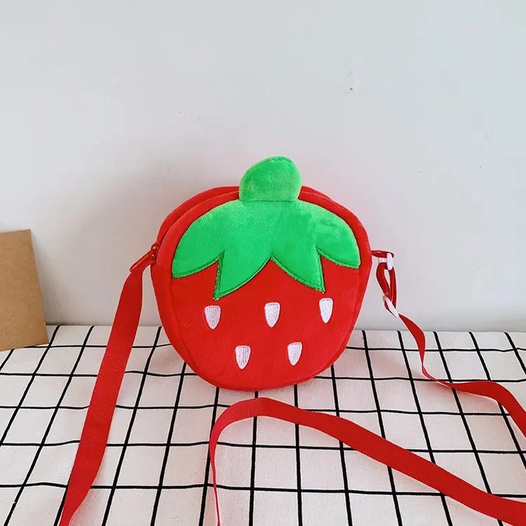 Cute Plush Baby Girls Coin Purse Handbags | Adorable Winter Bags