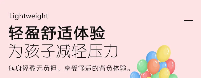 3-Piece Large-Capacity Children's Backpack for Middle School