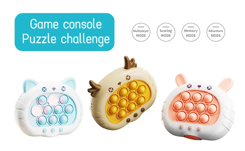 Light Up Push Electronic Puzzle Console | Fun Fidget Toy