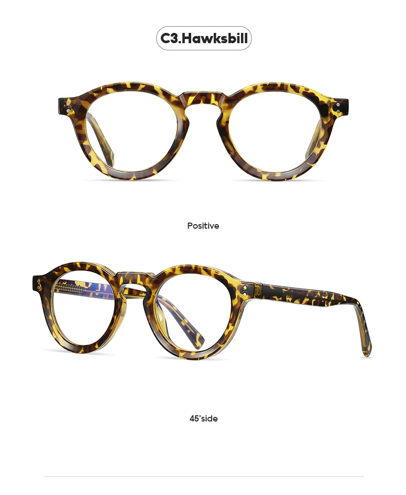 Classic Round Prescription Glasses | Stylish Unisex Optical Eyewear