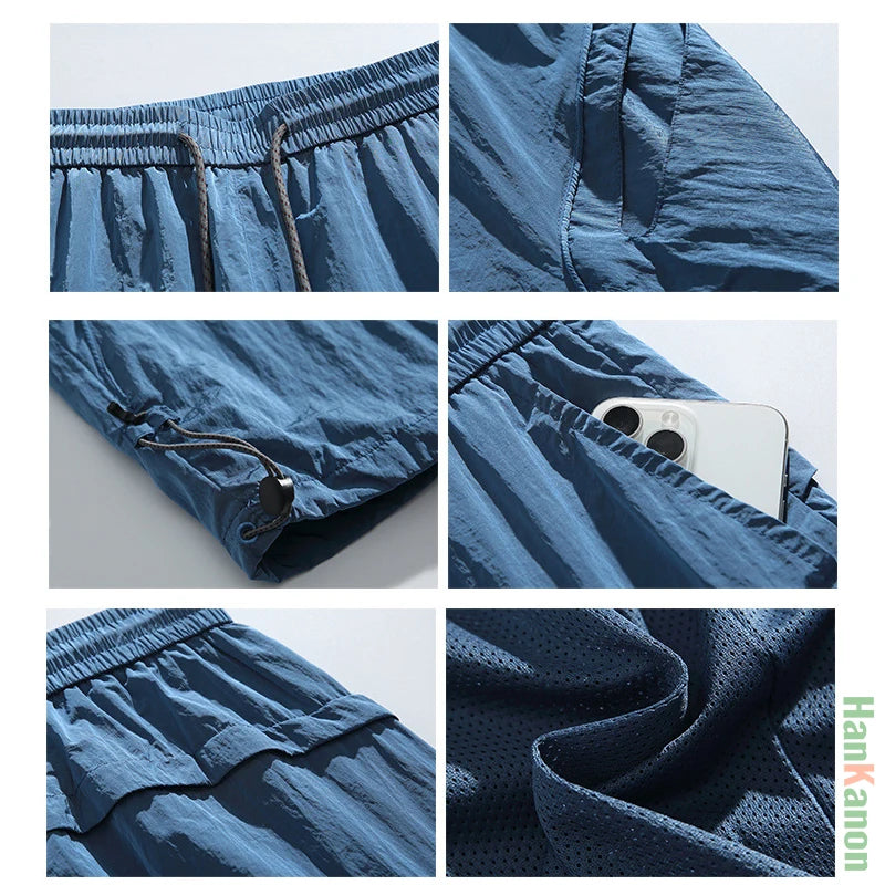 Outdoor 3-Proof Lightweight Cargo Trousers | Breathable Hiking Pants