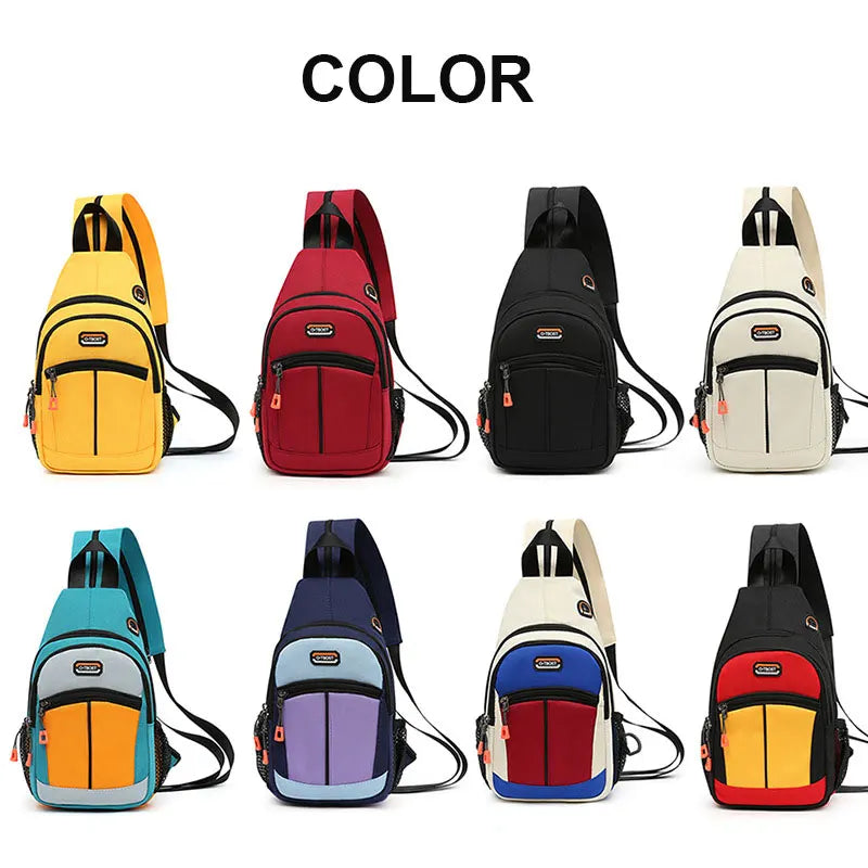 Women's Multifunctional Crossbody Bag | Waterproof Oxford Fabric