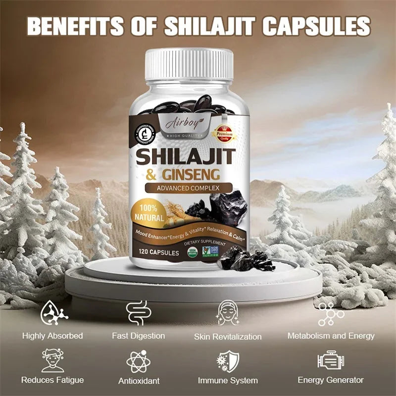 Natural Shilajit - Energizer for Body and Mind | Immune Support