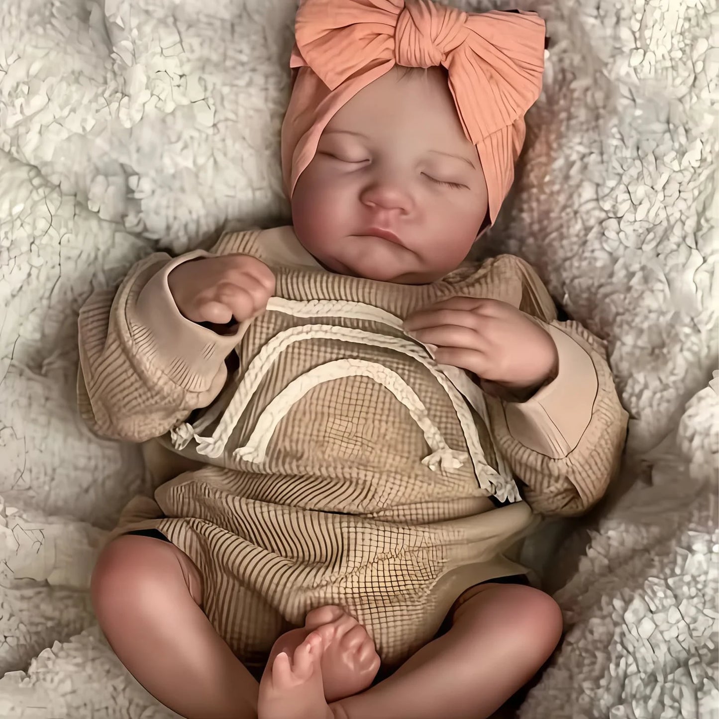 Lifelike Reborn Doll | Handmade 43cm Baby Art Doll