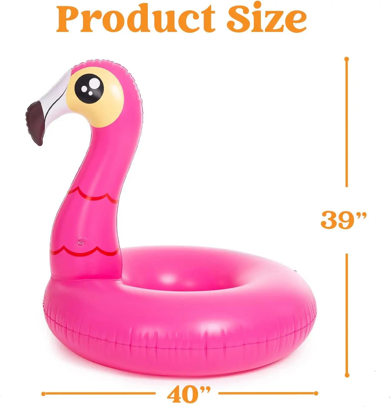 Unicorn & Flamingo Pool Floats - Inflatable Swim Rings for Fun