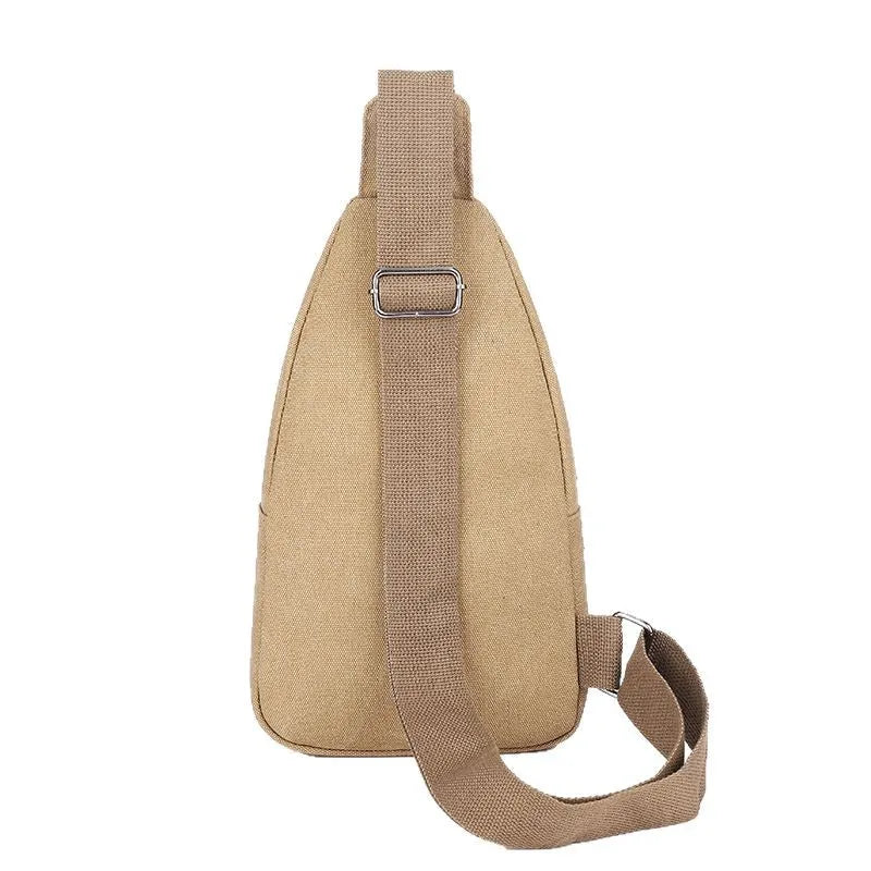 Casual Canvas Chest Bag | Stylish Crossbody Bag for Men