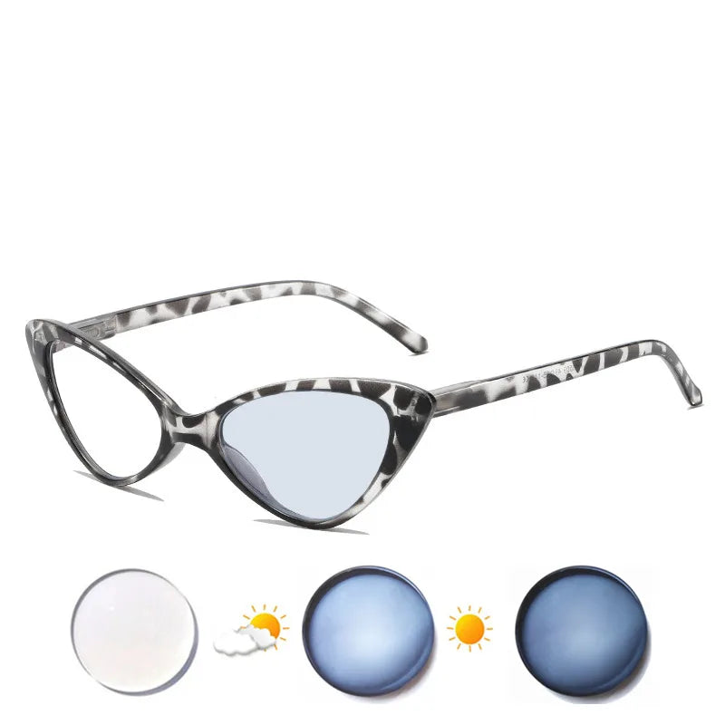 Custom Myopia Glasses with Blue Light Blocking & Photochromic Lenses