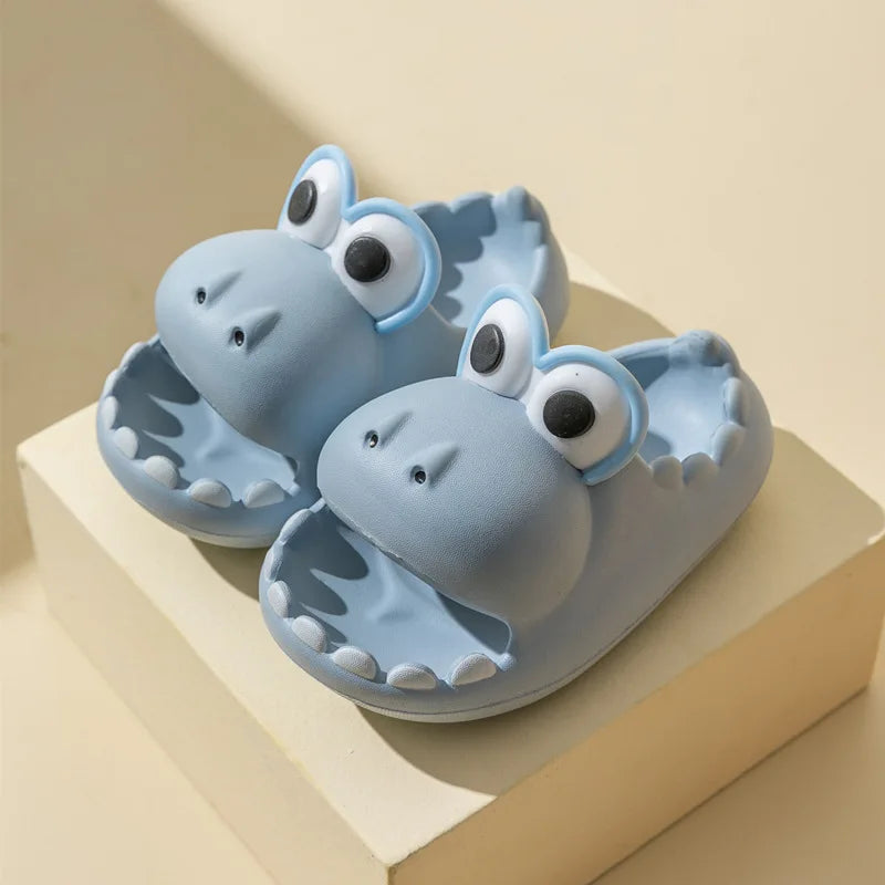 Dinosaur Kids' Slippers | Fun Non-Slip Indoor Sandals
