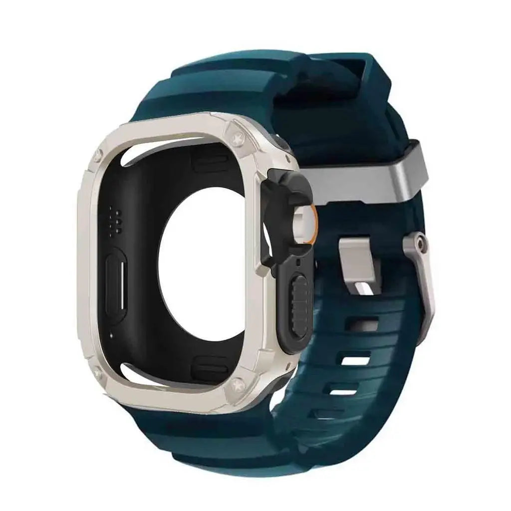 Waterproof Silicone Strap and Case for Smartwatches | Durable & Stylish