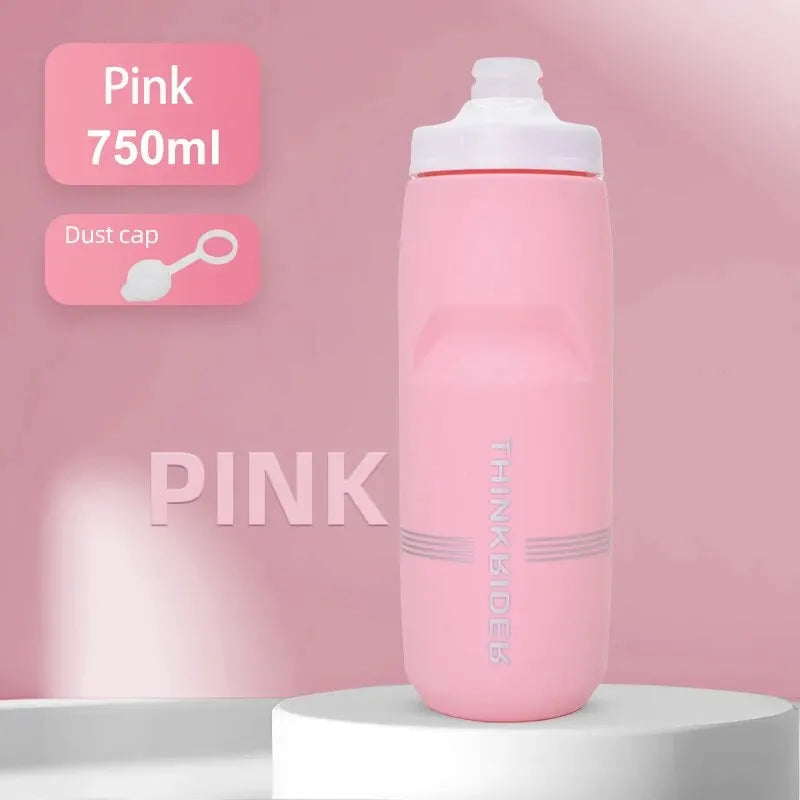 Large Capacity Bicycle Water Bottle | Portable Cycling Hydration