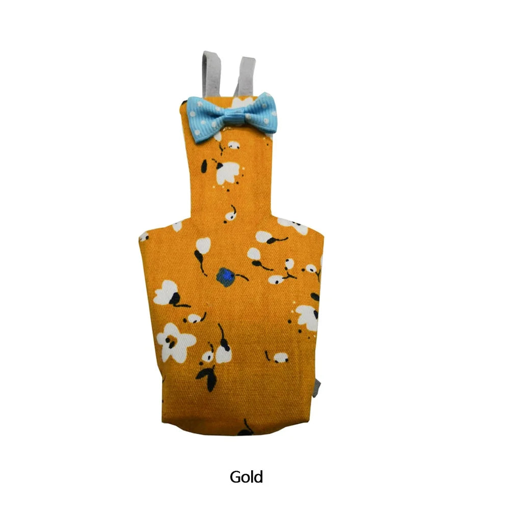 Cute Colorful Fruit Floral Bird Diaper | Washable Pet Flight Suit