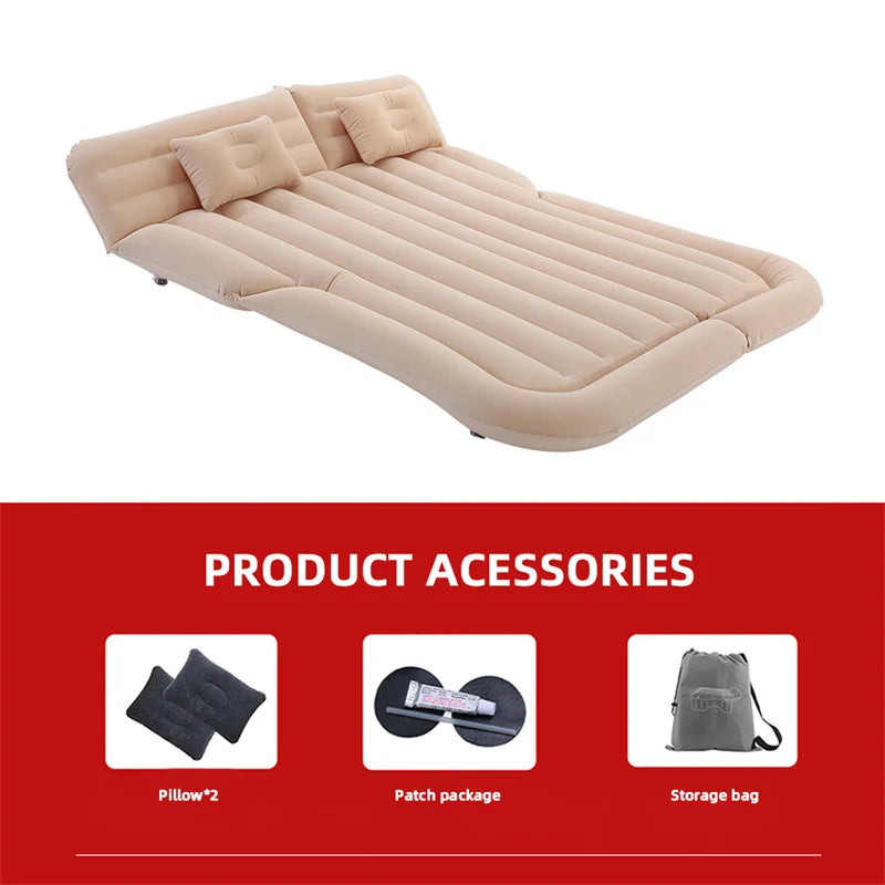 Universal Car Air Inflatable Travel Mattress | Outdoor Comfort