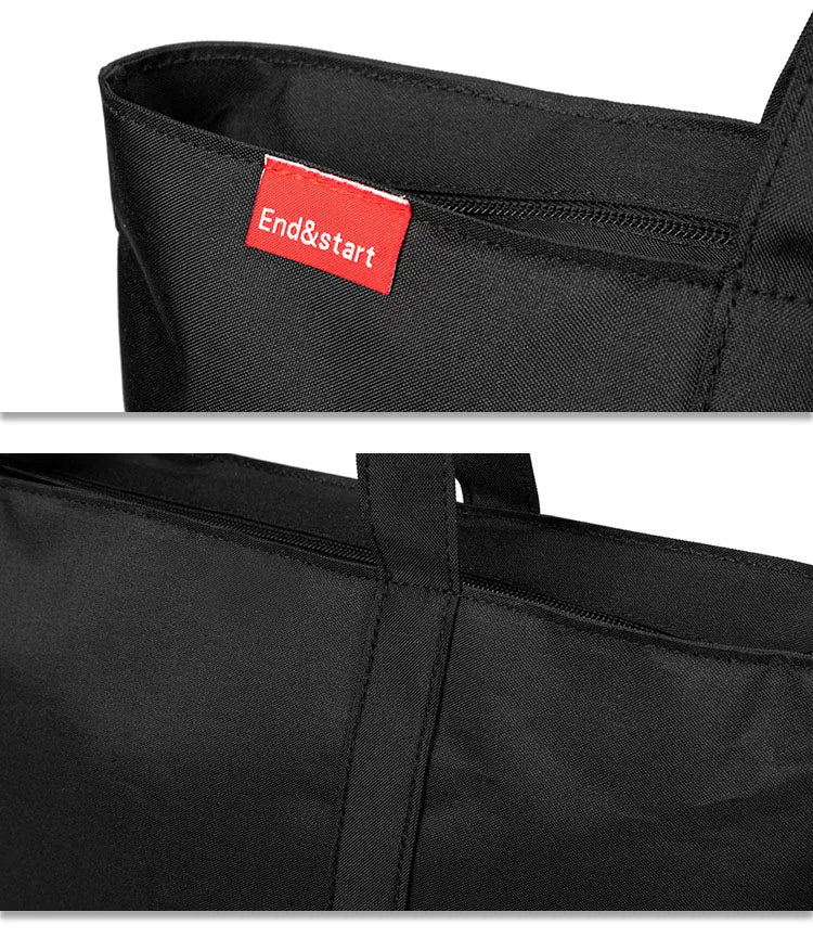 Men's Casual Oxford Tote Bag | Stylish Shoulder Handbag for Men