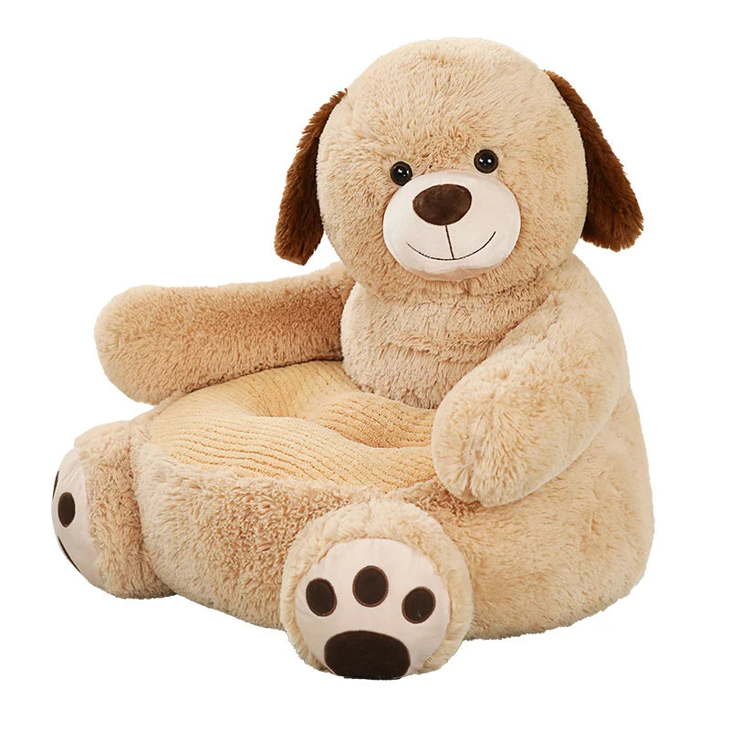 Adorable Plush Cartoon Animal Sofa Chair for Kids | Cozy & Fun
