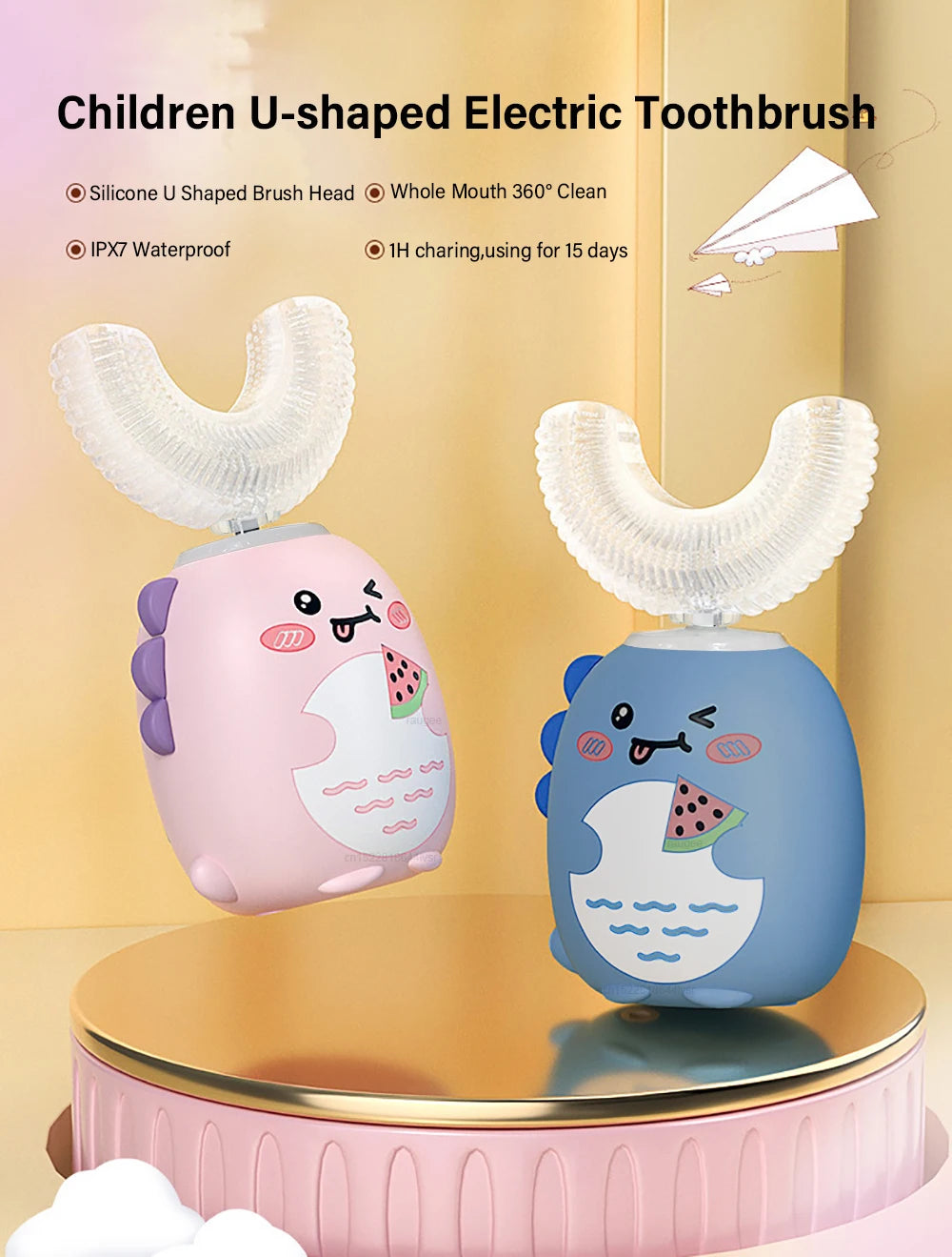 U Shaped Electric Toothbrush for Kids | Fun & Effective Brushing