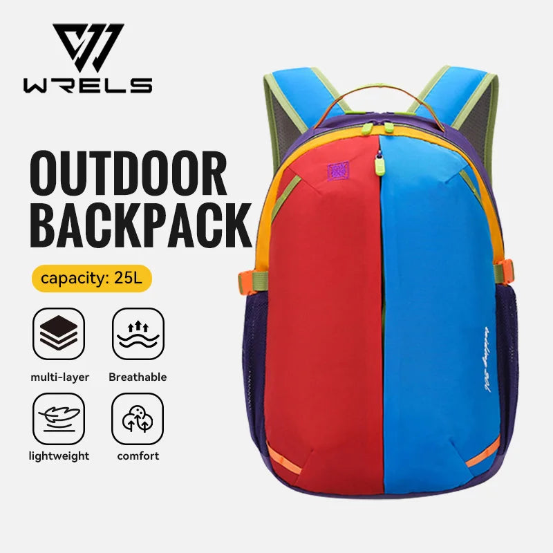 Lightweight Waterproof Outdoor Backpack | Multi-role Hiking Schoolbag