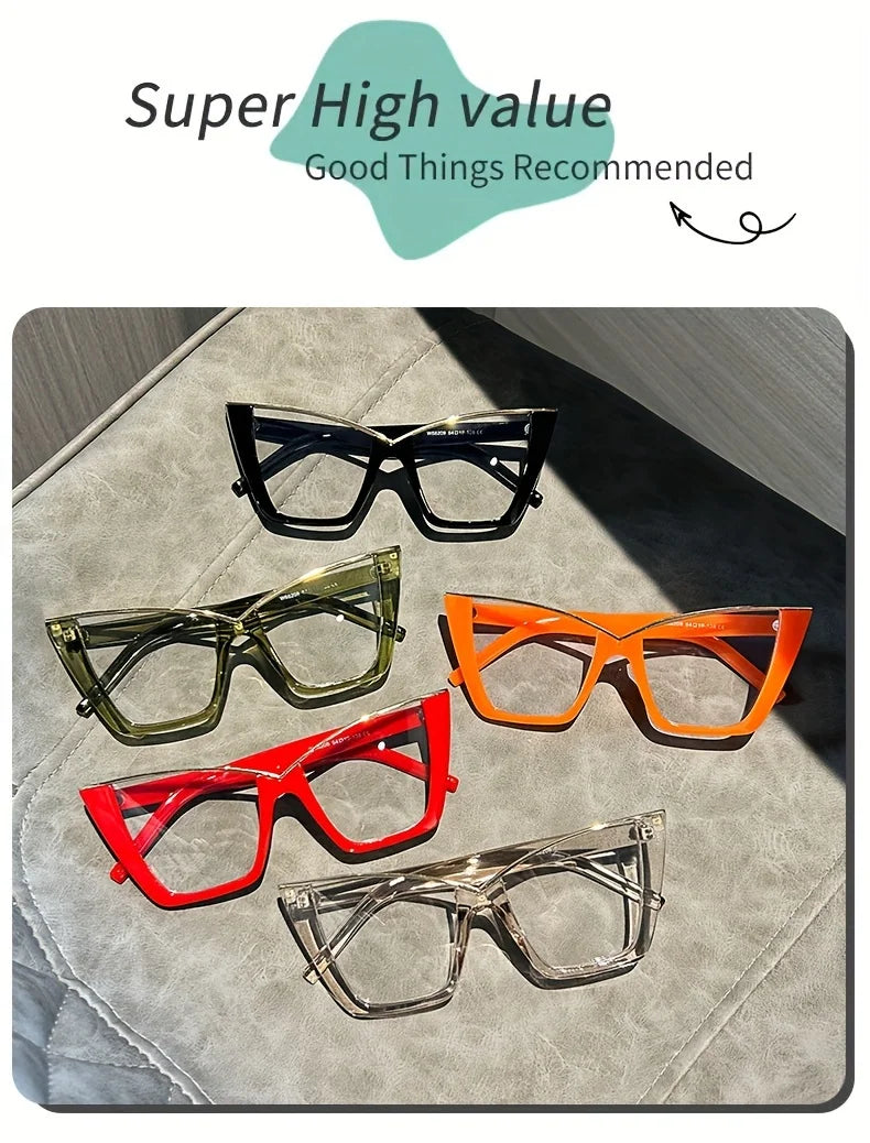 Trendy Cat Eye Glasses for Women | Vintage Style with Clear Lenses