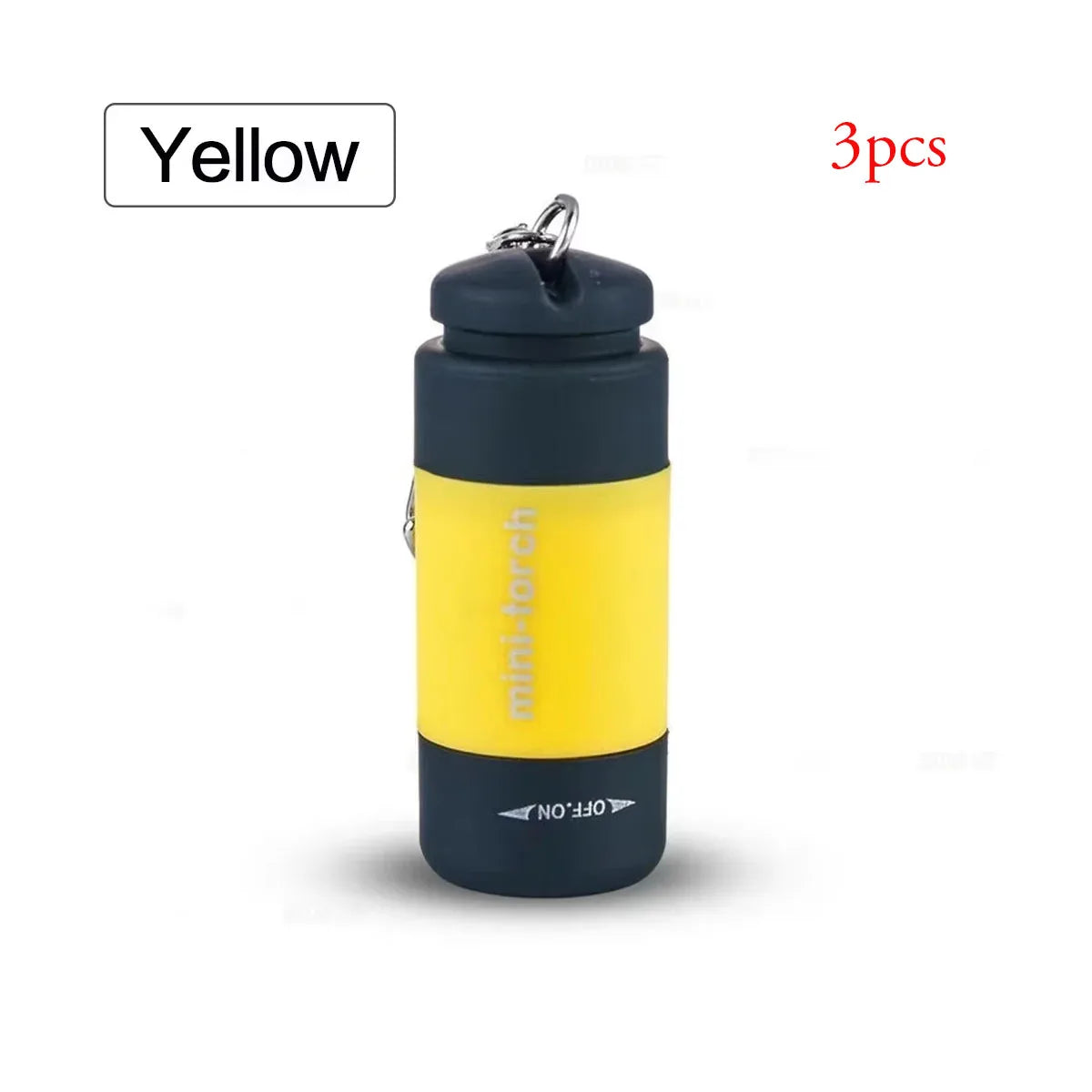 Waterproof Mini Keychain Flashlight | USB Rechargeable LED Light