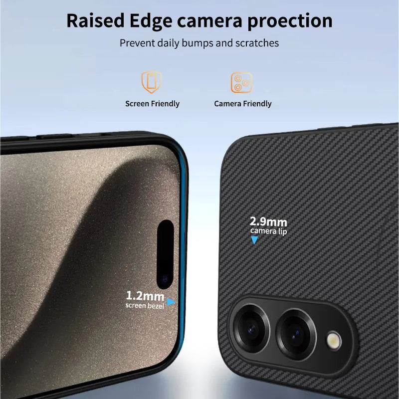 Funda de lujo magnética y antigolpes para teléfono | Protección elegante