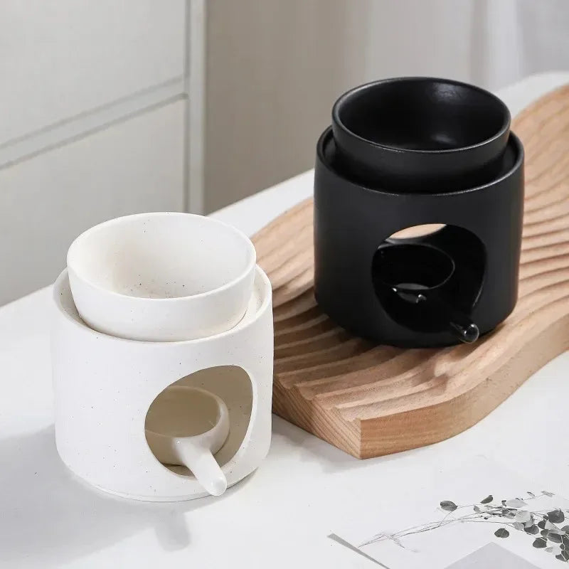 3-in-1 Ceramic Aromatherapy Candleholder | Home & Office Decor