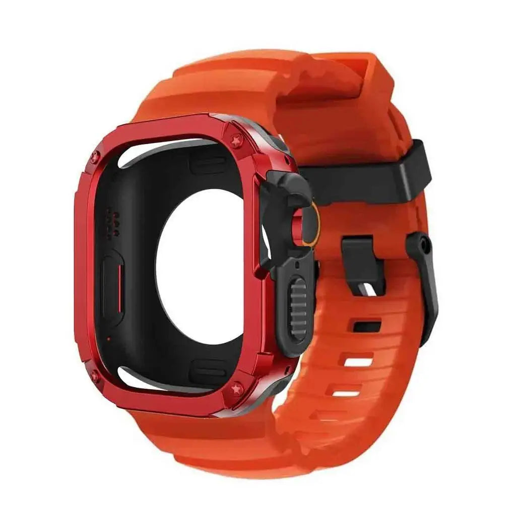 Waterproof Silicone Strap and Case for Smartwatches | Durable & Stylish
