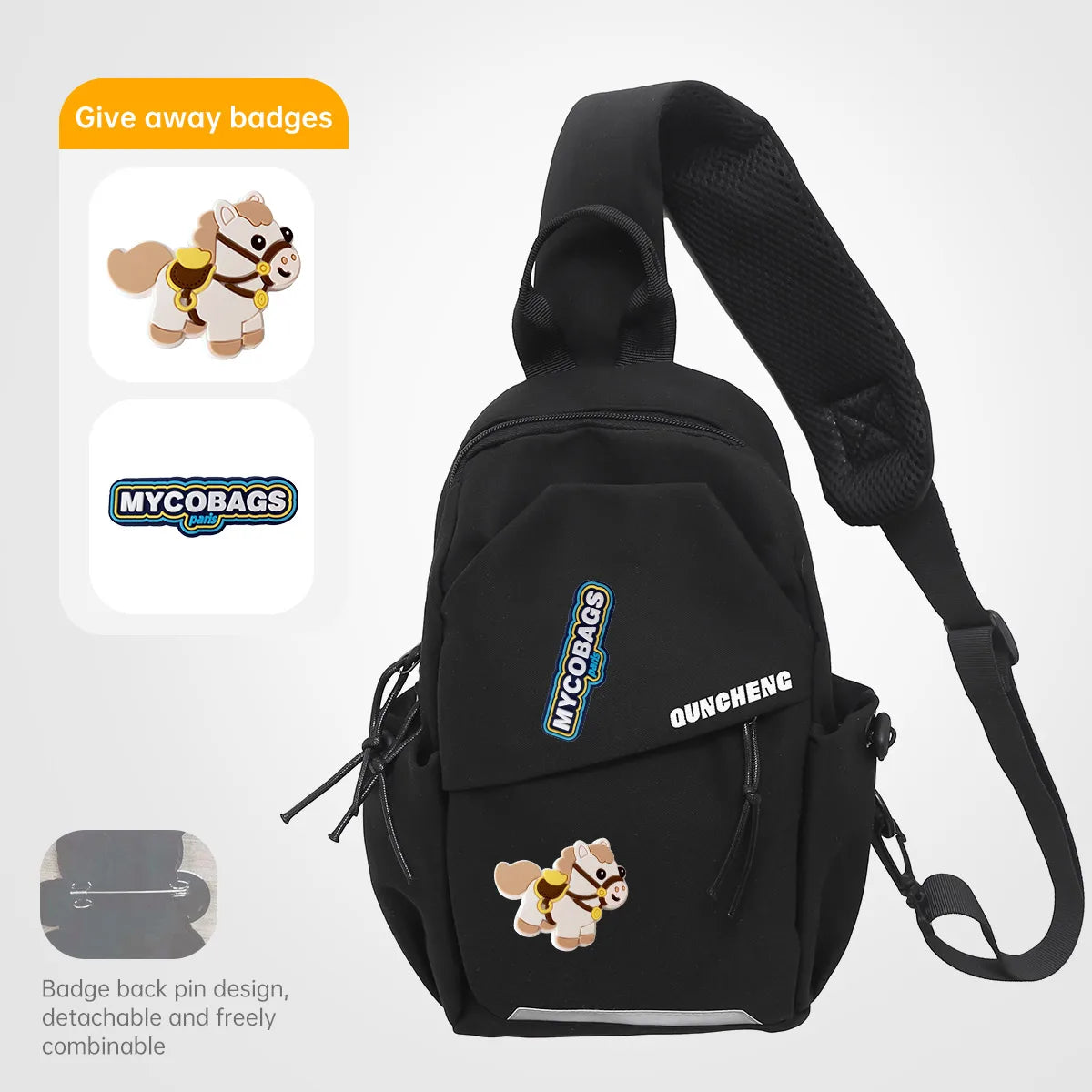 Versatile Crossbody Shoulder Bag for Outdoor Activities
