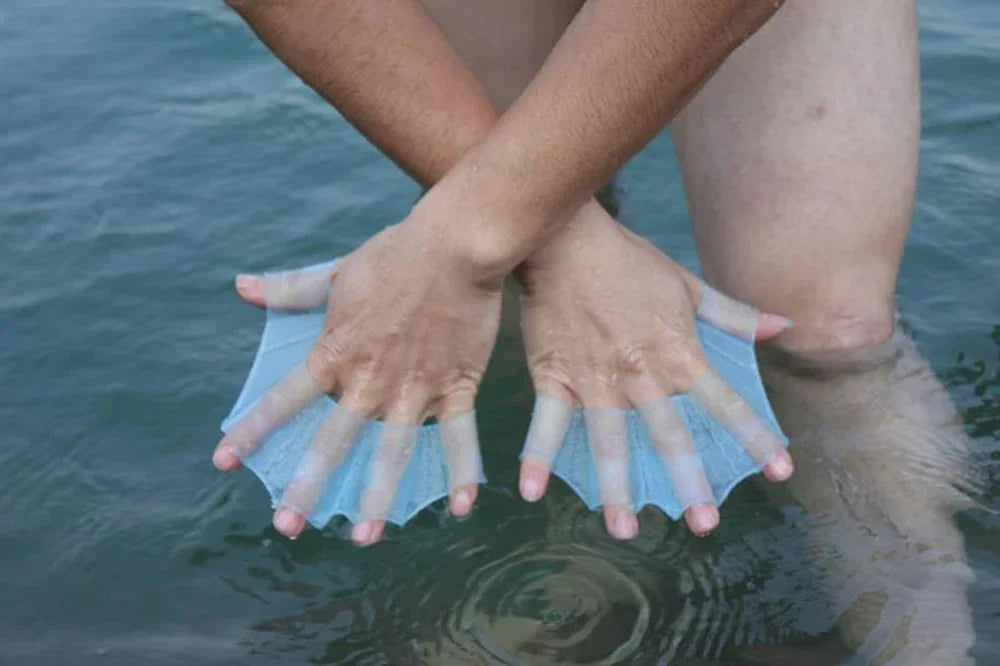 Summer Silicone Swimming Hand Fins | Enhance Your Swim Performance