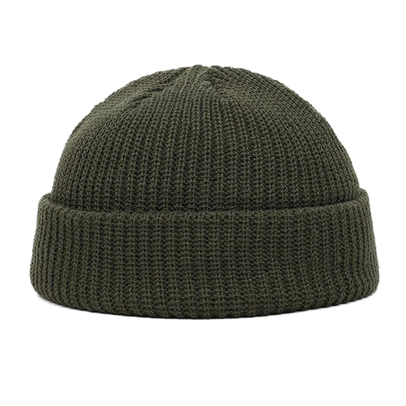 Unisex Winter Knitted Beanie Hat | Trendy Casual Cotton Bonnet