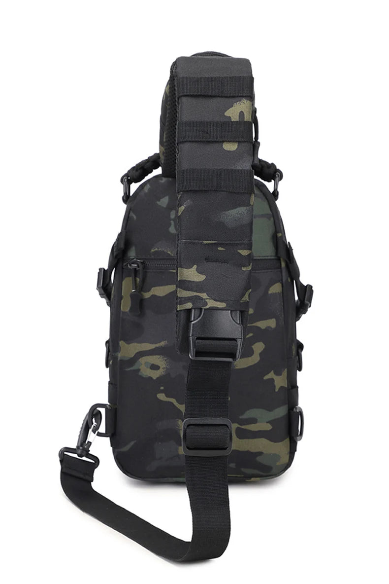 Tactical Men's Camping Chest Bag | Versatile Outdoors Sling Backpack