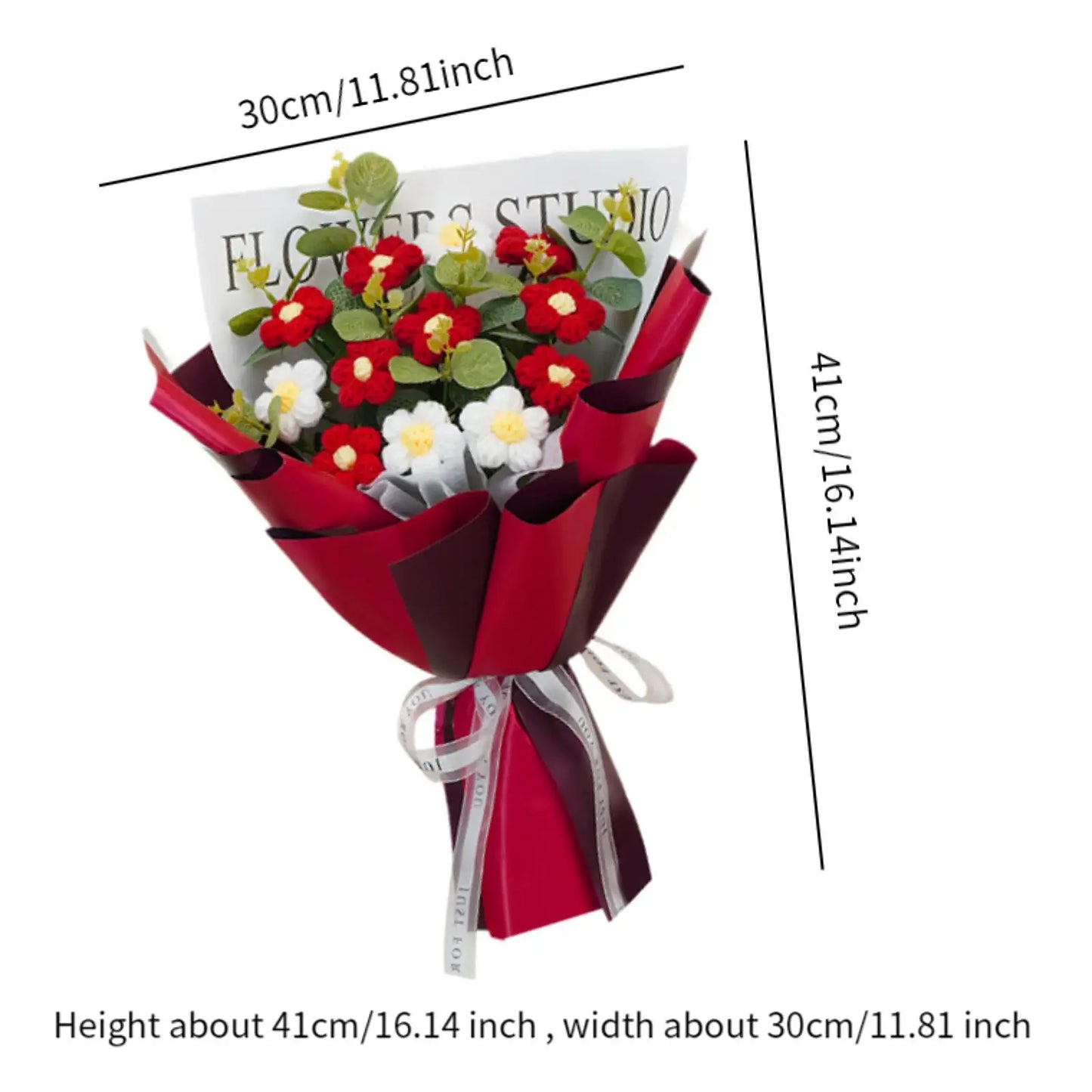 Crochet Flower Bouquet | Perfect Home Decoration & Gift