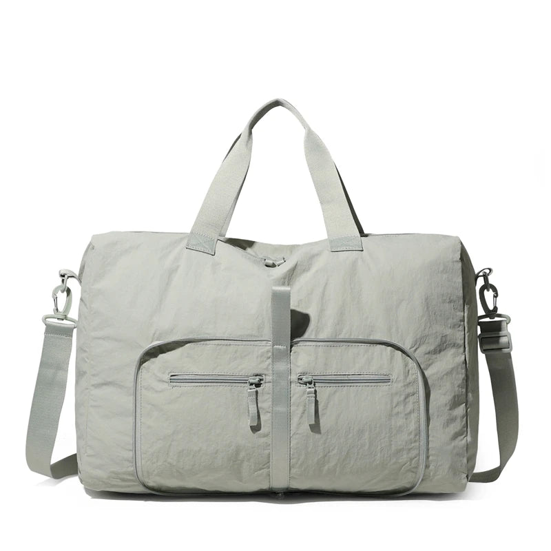 Large Capacity Foldable Travel Handbag for Men and Women