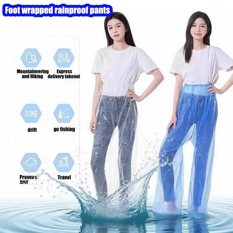 Pantalones Impermeables Desechables para Motociclistas | Equipo esencial para la lluvia