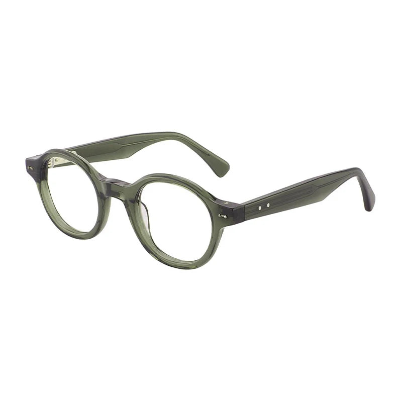 Unisex Retro Round Prescription Glasses | Stylish Anti Blue Light Eyewear