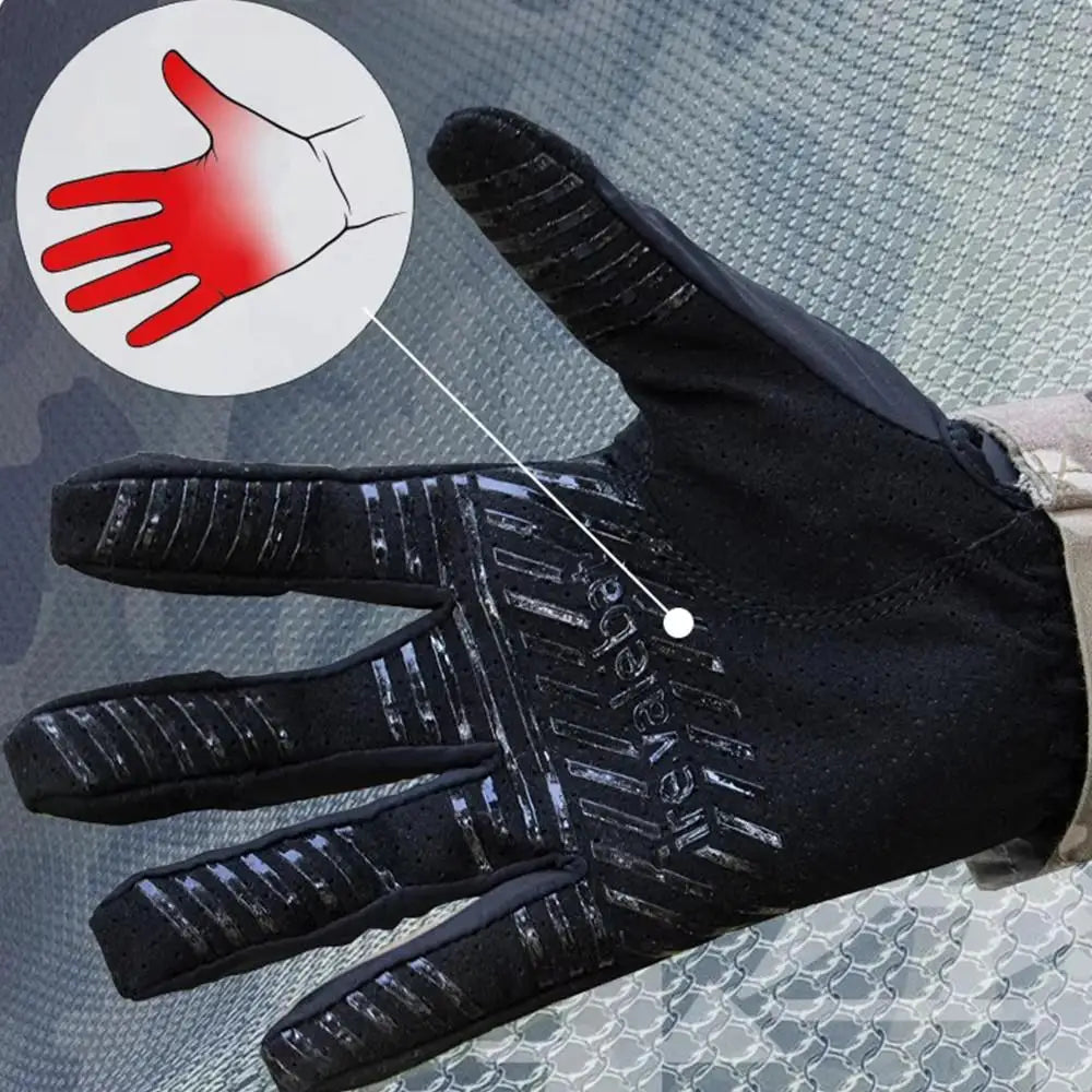 Breathable Outdoor Tactical Gloves | Full-Finger Touchscreen Gloves