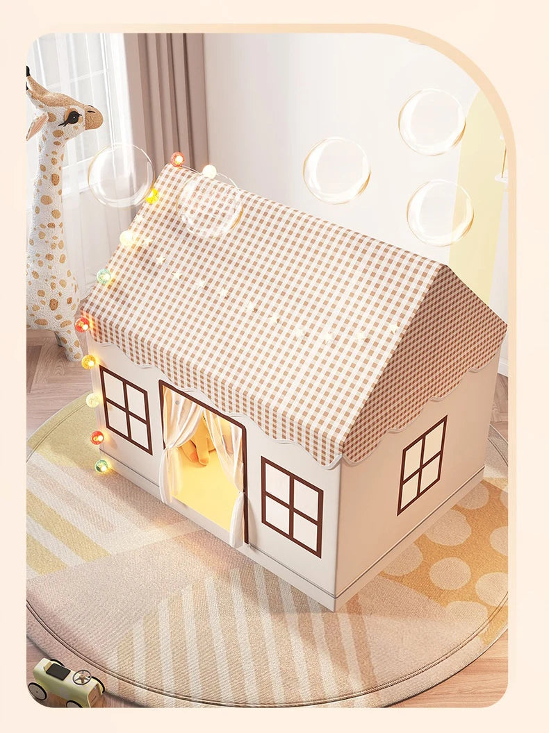 Kids Foldable Play Tent | Fun Indoor Outdoor Princess Castle