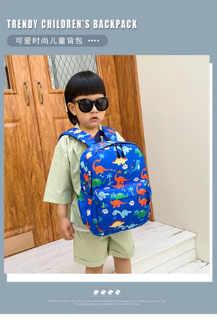 Cute Dinosaur Kids Backpack | Ideal for Kindergarten & School