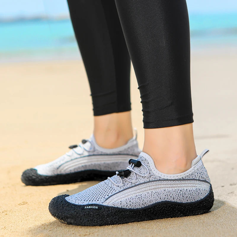 Quick Dry Aquatic Sneakers for Water Sports | Breathable Wading Shoes