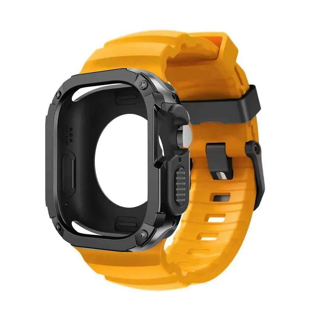 Waterproof Silicone Strap and Case for Smartwatches | Durable & Stylish