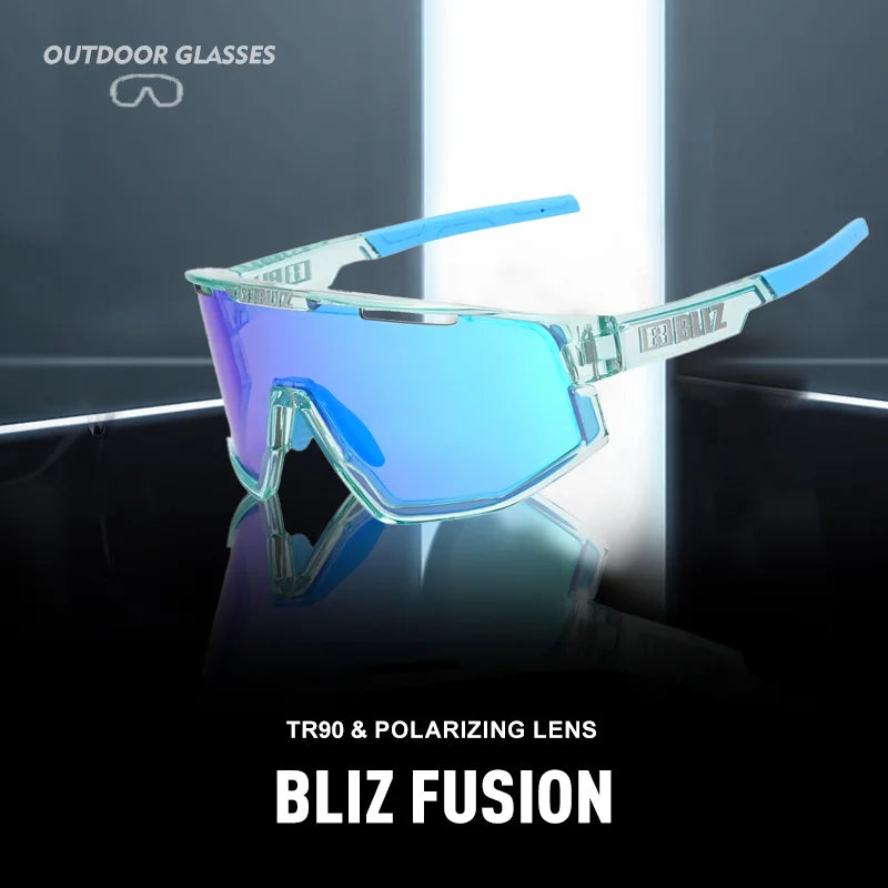 B Bliz Fusion Cycling Sunglasses Men Bicycle Racing Riding Glasses UV400 Photochromic MTB Outdoor Sports Camping Golf Equipment