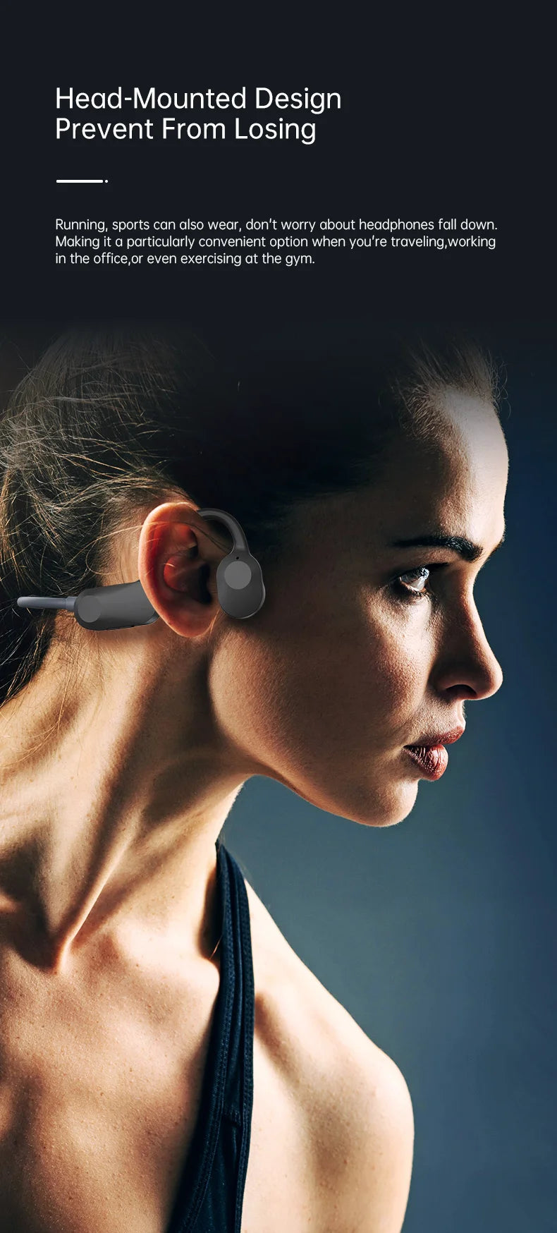 32-Channel Bone Conduction Hearing Aid | Noise Reduction & Bluetooth
