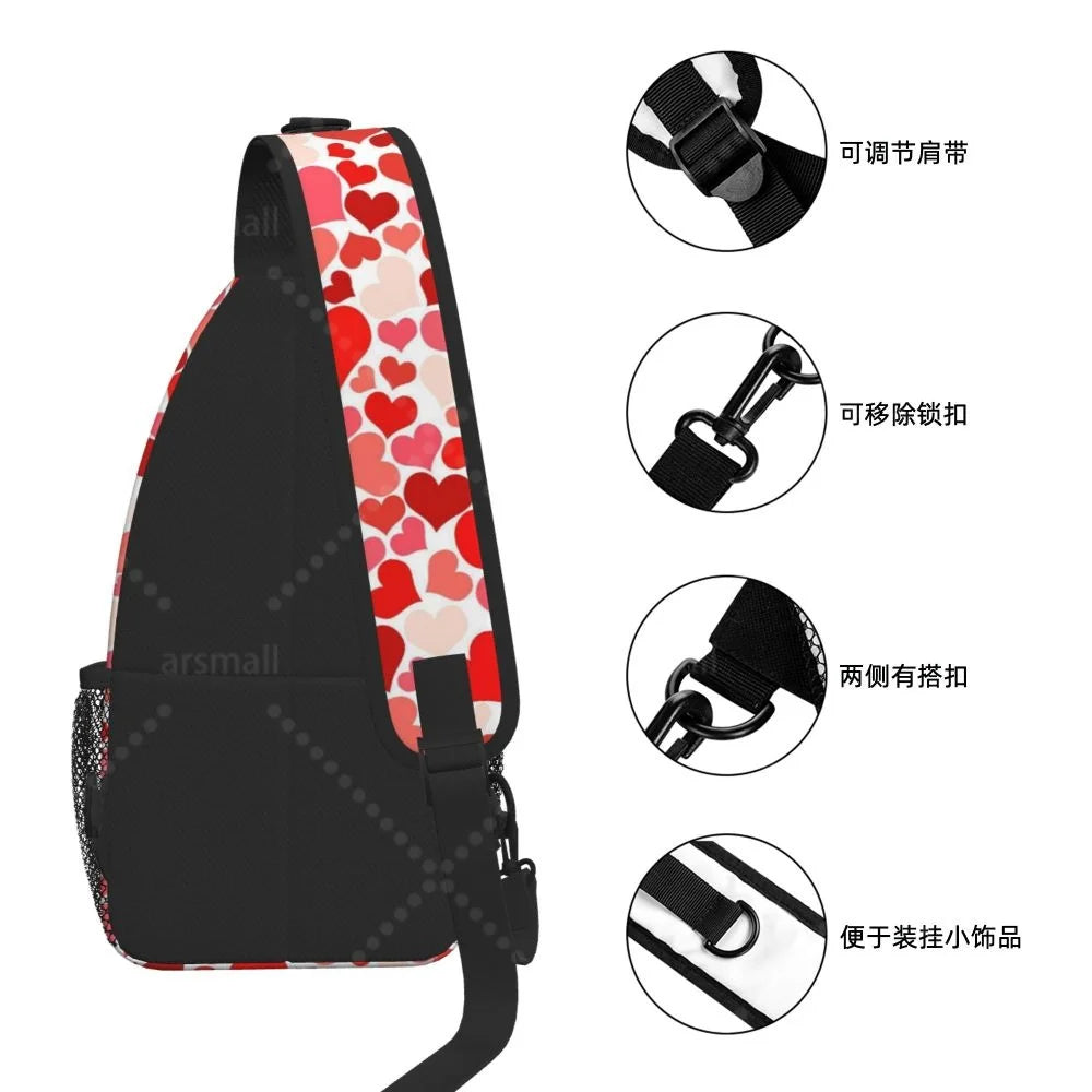 Lightweight Crossbody Sling Bag for Travel & Outdoor Activities