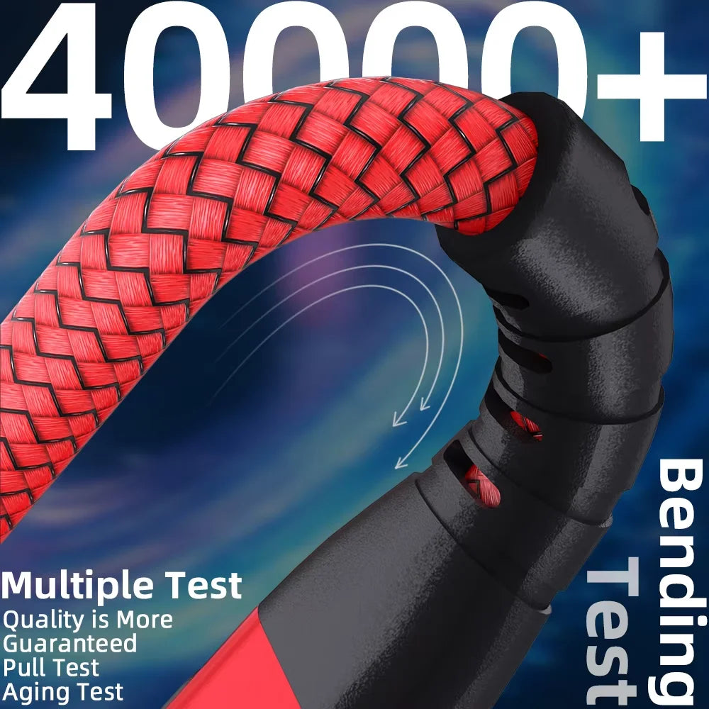 MFi Certified USB A to Lightning Fast Charging Cable with LED Display