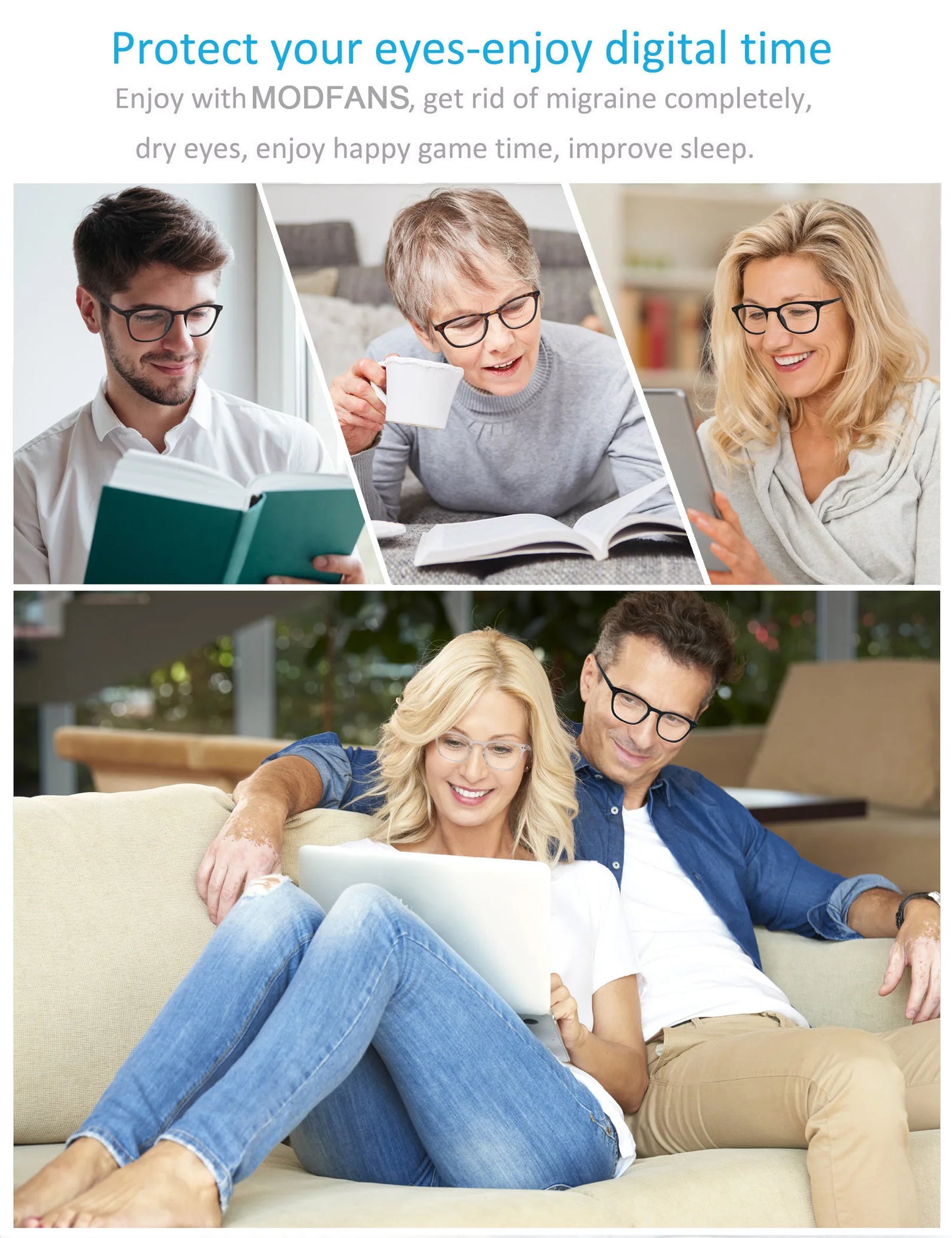 Colorful Round Frame Reading Glasses | Comfortable & Stylish