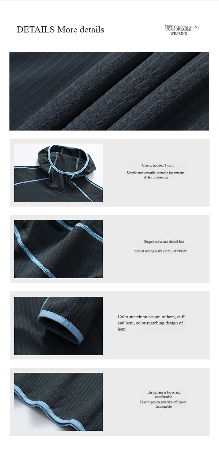 Men's Breathable Quick-Dry Hoodie | Stay Dry & Comfortable