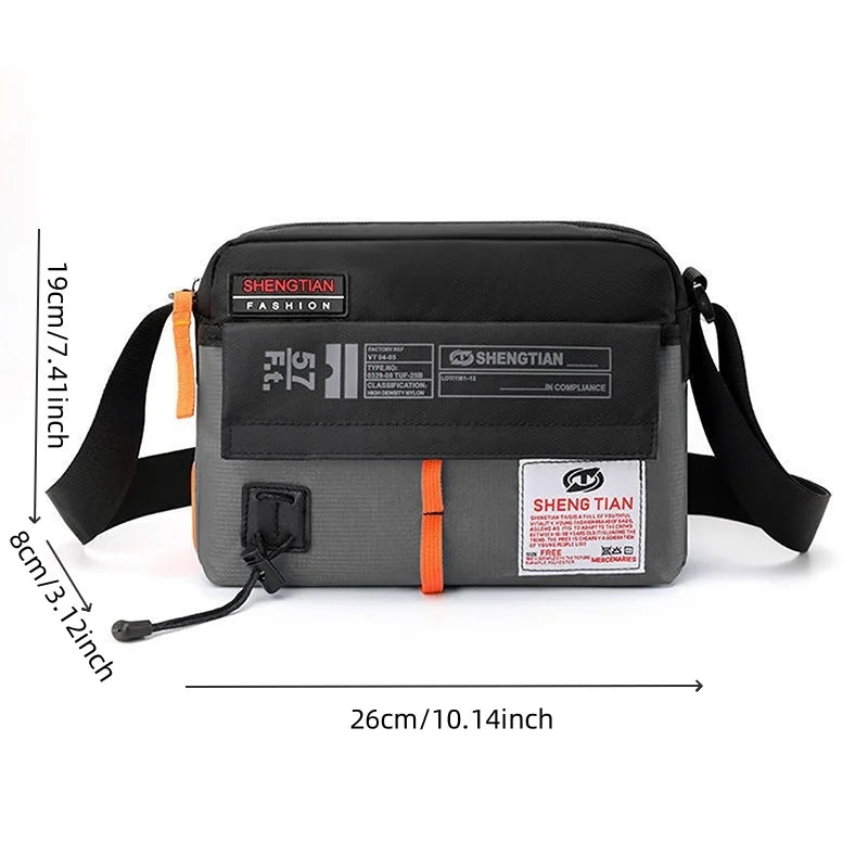 Men's Stylish Waterproof Shoulder Bag | Trendy Crossbody Business Bag
